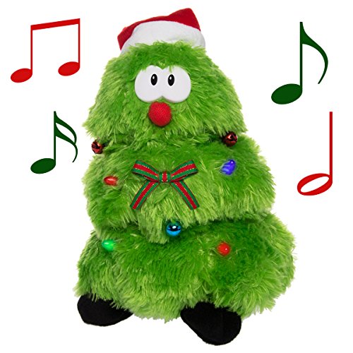 Product Cover Simply Genius Singing Dancing Christmas Tree: Animated Christmas Tree, Animated Christmas Plush, Animated Christmas Toys, Animated Christmas Decorations