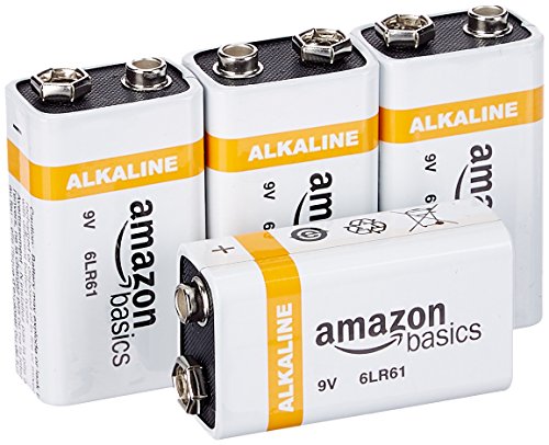 Product Cover AmazonBasics 9 Volt Everyday Alkaline Batteries (4-Pack)