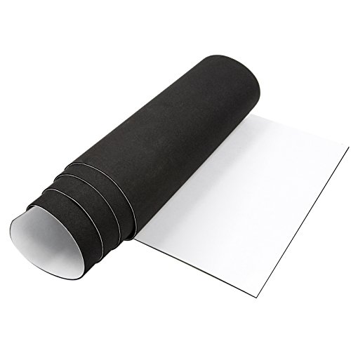 Product Cover MAGZO Neoprene Foam Roll with Adhesive, 1/16 Inch Thickness x 12 Inch Width x 59 Inch Length Tool Foam Sheets Foam Rubber Sheet, Weather Stripping Non-Slip
