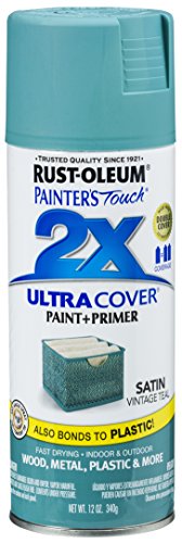 Product Cover Rust-Oleum 316292 Painter's Touch 2X Ultra Cover, 12 oz, Vintage Teal