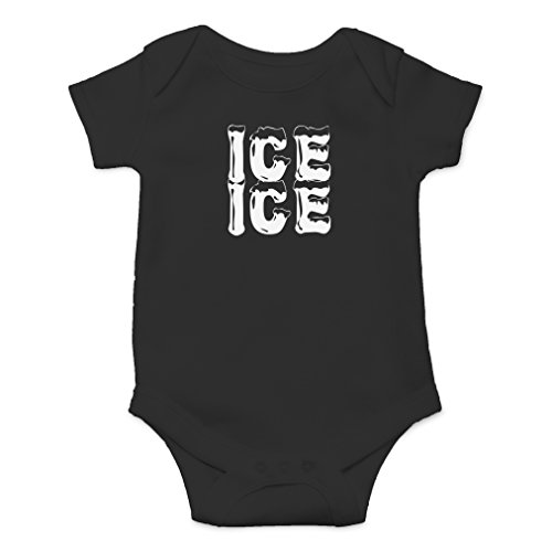 Product Cover AW Fashions Ice Ice Baby - Parody Cute Novelty Funny Infant One-Piece Baby Bodysuit