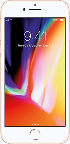 Product Cover Apple iPhone 8, 256GB, Gold - Fully Unlocked (Renewed)