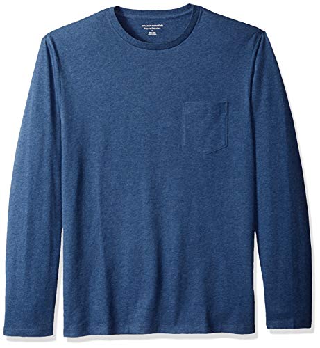 Product Cover Amazon Essentials Men's Regular-Fit Long-Sleeve Pocket T-Shirt