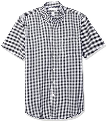 Product Cover Amazon Essentials Men's Slim-Fit Short-Sleeve Casual Poplin Shirt
