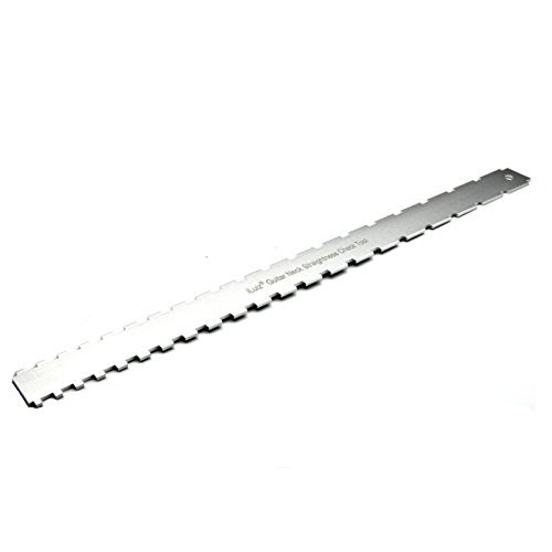 Product Cover iLuiz Guitar Neck Notched Straight Edge Luthiers Tool for Gibson Fender and Most of Guitar Fretboard and Frets