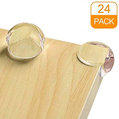 Product Cover Corner Protector, Baby Proofing Table Corner Guards, Keep Child Safe, Protectors for Furniture Against Sharp Corners (24 Pack) by CalMyotis
