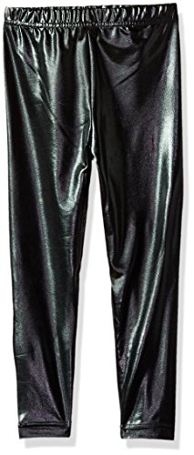 Product Cover Aaronano Little Girls' Metallic Color Shiny Stretch Leggings