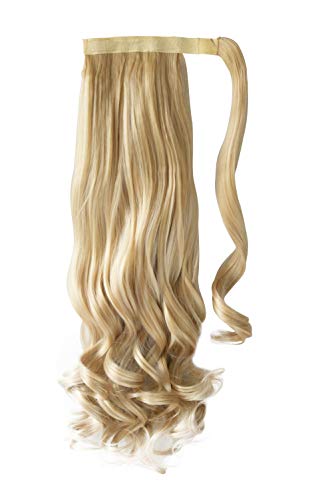 Product Cover SEIKEA 24 Inch Curly Ponytail Extension Clip in Wrap Around Synthetic Hairpieces for Women - Creamy Blonde