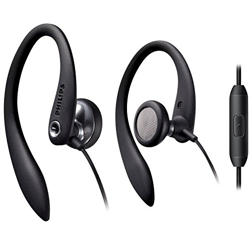 Product Cover Philips In-Ear Sport Headphones with Mic (SHS3205BK/27) - Black