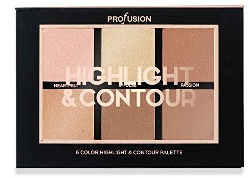 Product Cover Profusion 6 Colour Highlight and Contour Palette