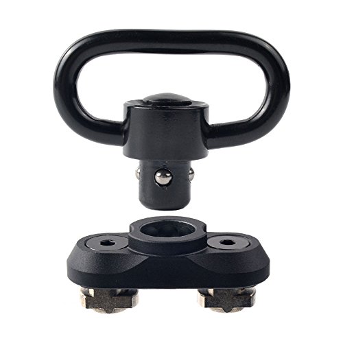 Product Cover JIALITTE M-lok QD Sling Mount Sling Swivel 1.25 Inch Adapter Attachment for M lok Rail