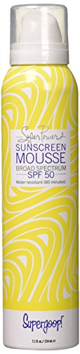 Product Cover Supergoop! Super Power Sunscreen Mousse Spf 50, 7.1 Fl  Oz