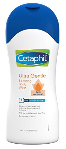 Product Cover Cetaphil Ultra Gentle Body Wash, Skin Soothing, 16.9 Fl Oz (Pack of 1)