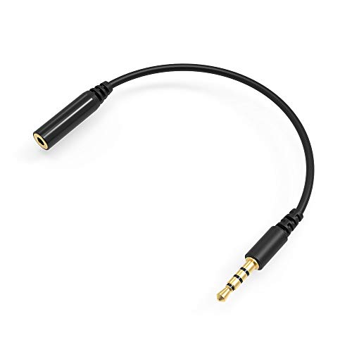 Product Cover Electop 3.5mm Male (1/8 inch) to 2.5mm Female Converter Headphone Audio Extension Cable, 4 Poles Stereo Cable Support Mic/Headphone Function