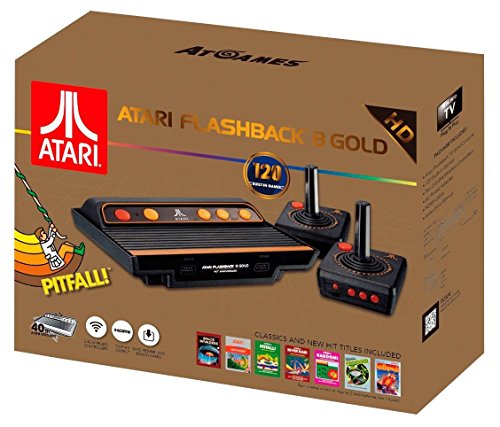 Product Cover Atari Flashback 8 Gold Console HDMI 120 Games 2 Wireless Controllers