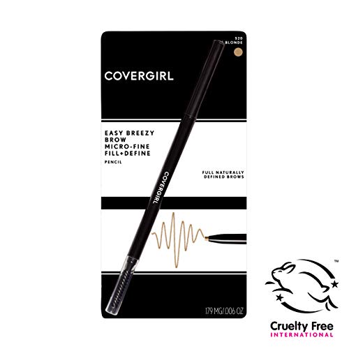 Product Cover COVERGIRL Easy Breezy Brow Micro-Fine + Define Pencil, Soft Blonde, 0.03 Pound (packaging may vary)