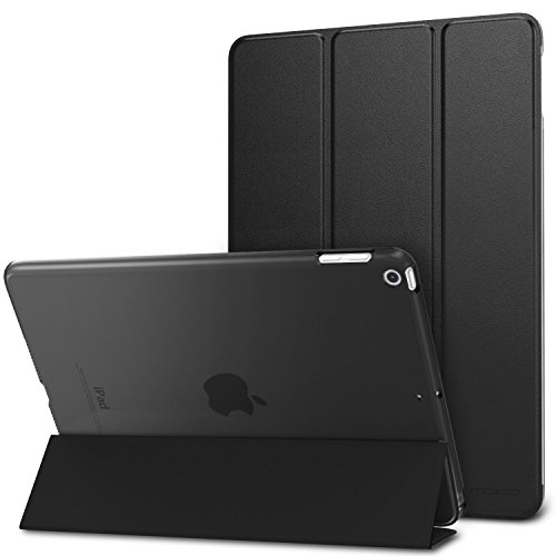 Product Cover MOCA for Apple iPad 2 3 4 iPad A1460, A1459, A1458, A1416, A1430, A1403, A1397, A1396, A1395 Smart flip case Cover (Black)