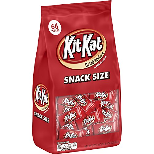 Product Cover KIT KAT Chocolate Valentines Candy, Snack Size, 32 Ounce