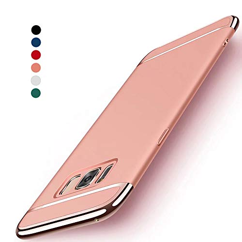 Product Cover NAISU Galaxy S8 Plus Case, Galaxy S8 Plus Back Cover, Ultra Slim & Rugged Fit Shock Drop Proof Impact Resist Protective Case, 3 in 1 Hard Case for Samsung Galaxy S8 Plus - Rose Gold