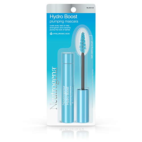 Product Cover Neutrogena Hydro Boost Plumping Mascara Enriched with Hyaluronic Acid, Vitamin E, and Keratin, Black 02, .21 oz