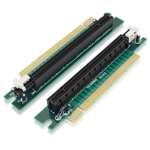 Product Cover Tanbin PCI-Express 16x Riser Card 90 Degree Right Angle Riser Adapter Card 1U 2U