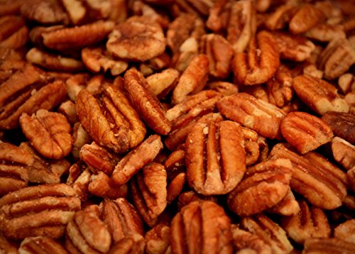 Product Cover Unsprayed Sprouted 2 lb Raw Certified Organic Family Recipe Crispy Sea Salt Texas Native Pecans-Fresh Direct Ship