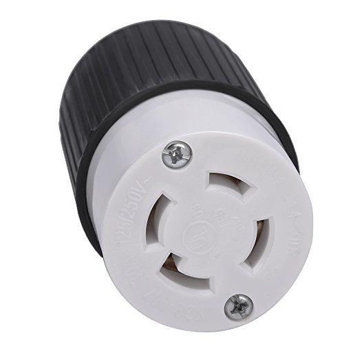 Product Cover L14-30R 30 Amps 125/250V 4 Prong Generator Twist Locking Plug Connector Female Receptacle
