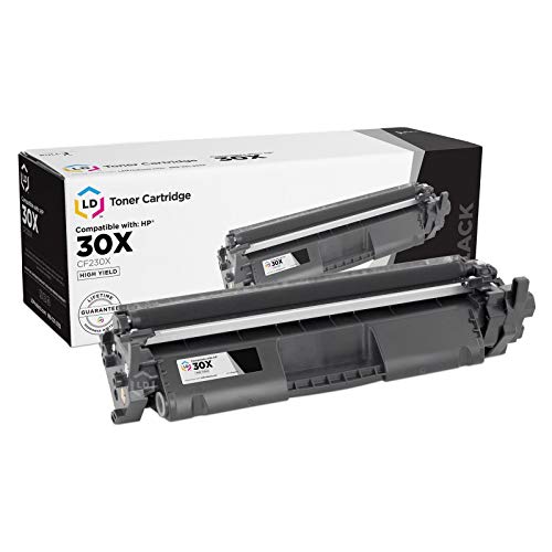 Product Cover LD Compatible Toner Cartridge Replacement for HP 30X CF230X High Yield (Black)