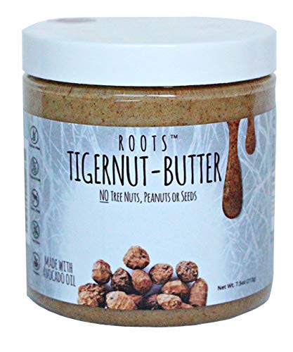 Product Cover ROOTS Tigernut Butter - Aip Diet and Paleo, Vegan Compliant - Allergen Friendly - Nut Free, Seed Free, Gluten Free, Soy Free - Tiger nut - Aip Snack - (8.5 ounces each) Original Flavor