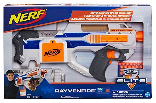 Product Cover Nerf Exclusive N-Strike Elite Rayvenfire Motorized Rapid Fire Gun