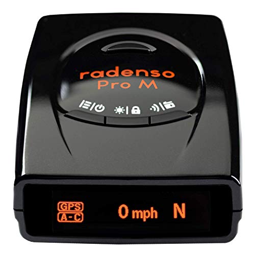 Product Cover Radenso Pro M Radar & Laser Detector with GPS Lockout, Red Light/Speed Camera Voice Alerts