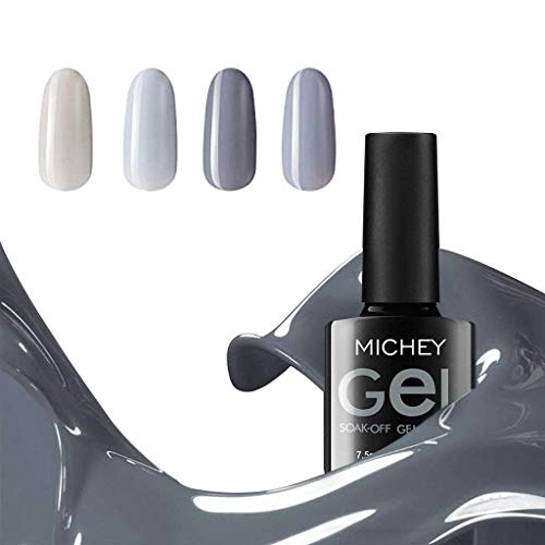 Product Cover Grey Gel Nail Polish Set, MIYOUNE Soak Off UV LED Gel Nail Polish Starter kit