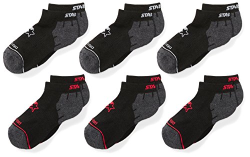 Product Cover Starter Boys' 6-Pack Athletic Low-Cut Ankle Socks, Amazon Exclusive