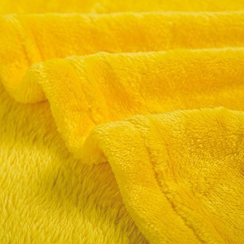 Product Cover Goldenlinens Ultra Soft Cozy Plush Fleece Warm Solid Colors Traveling Throw Blanket 50