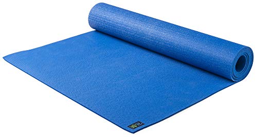Product Cover Jade Yoga- Level One Yoga Mat - Sustainable Yoga Mat for A Secure Grip to Help Hold Your Pose (Color: Classic Blue)