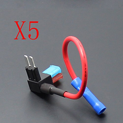 Product Cover Etopars 5 X Car Vehicle 12V 24V Car Motor Add-a-circuit MICRO2 ATR Fuse Holder Adapter 15A