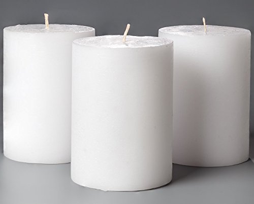 Product Cover Melt Candle Co White Pillar Candles 3