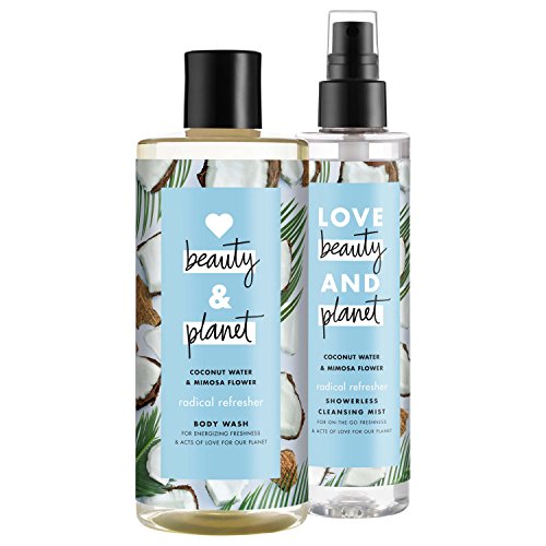 Product Cover Love Beauty And Planet Body Wash and Cleansing Mist Coconut Water & Mimosa Flower 2 count