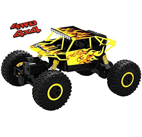 Product Cover Remote Control Car for Boys, RC Monster Trucks, RC Cars for Adults and Boys, Remote Control Truck, RC Car / Truck 2.4Ghz Transmitter, 4WD Off Road Great Gift for All Ages - TR-130