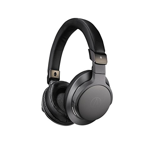 Product Cover Audio-Technica ATH-SR6BTBK Bluetooth Wireless Over-Ear High Resolution Headphones with Mic & Control, Black
