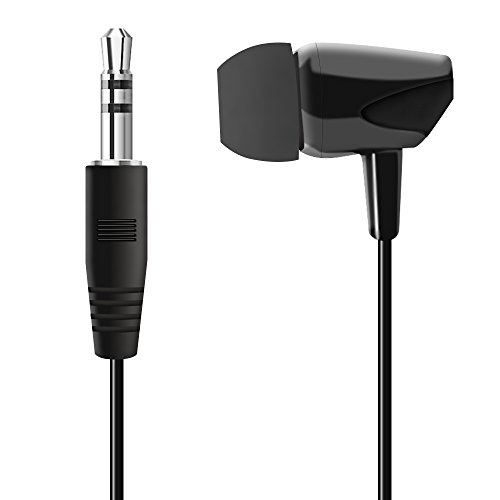 Product Cover WEUTOP Single Earbud Stereo Headphone [ 3.3ft ] (Black)