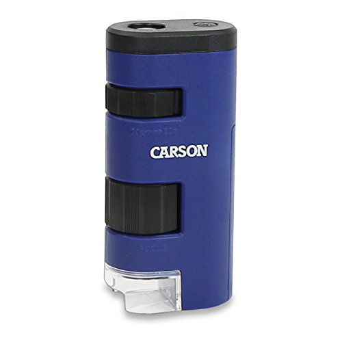 Product Cover Carson Pocket Micro 20x-60x LED Lighted Zoom Field Microscope with Aspheric Lens System (MM-450)