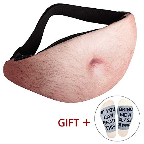Product Cover luck sea Belly Fanny Pack Dad Waist Bag Beer - Gag Prank Gifts for Father Hubby