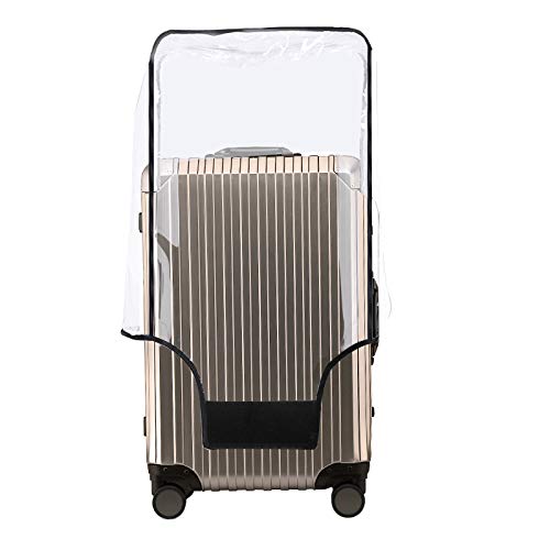 Product Cover Swiky Luggage Cover 20 Inch Suitcase Cover Rolling Luggage Cover Protector Clear PVC Suitcase Cover for Carry on Luggage