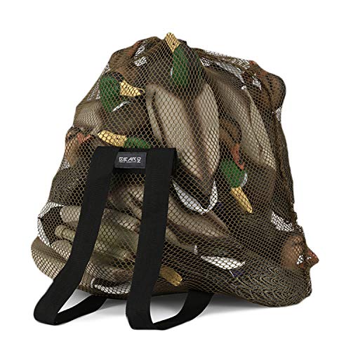 Product Cover GearOZ Mesh Decoy Bag, Decoy Backpack Light Weight Blind Bag with Adjustable Shoulder Straps for Hunting Waterfowl Duck Turkey Goose