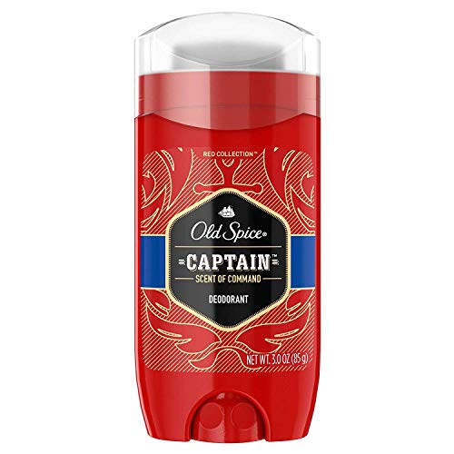 Product Cover Old Spice Old Spice Red Collection Captain Scent Of Command Deodorant for Men, 3 Oz, 3 Oz
