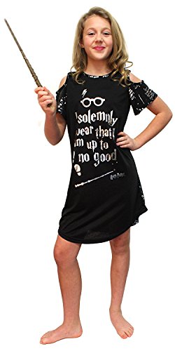 Product Cover Intimo Big Girls' Harry Potter I Solemnly Swear Shoulder Cut Out Nightgown