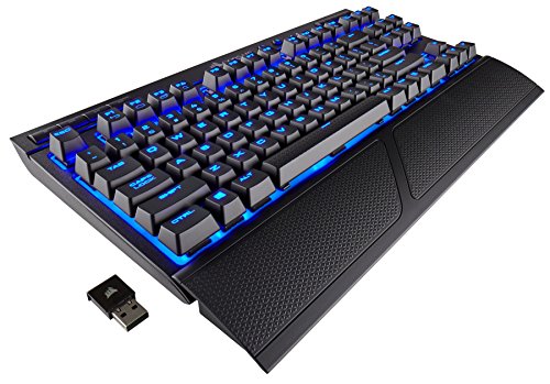 Product Cover Corsair CH-9145030-NA K63 Wireless Mechanical Gaming Keyboard, Backlit Blue LED, Cherry MX Red - Quiet & Linear