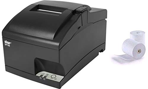 Product Cover Square and Clover POS Register Kitchen Receipt Printer - SP742ML, SP700 Ethernet, Impact, Auto Cutter, Power Supply and Cable Included