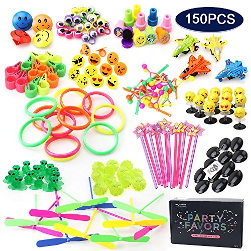 Product Cover Amy & Benton Party Favor Toys for Kids Birthday 150 PCS Pinata Filler Toys Carnival Prizes for Boys and Girls Treasure Box/Chest Treat for Classroom